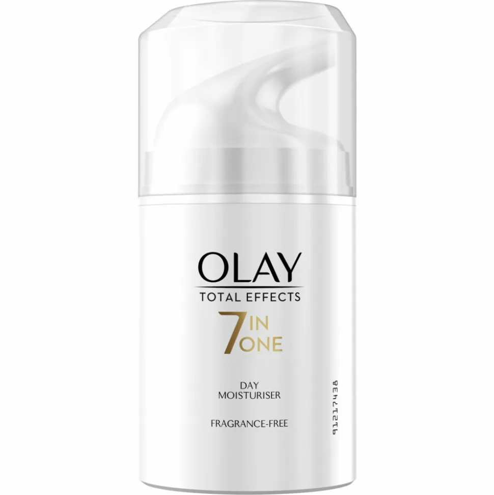 4x Olay Total Effects 7-in-1 Hydraterende Dagcrème Parfumvrij 50 ml