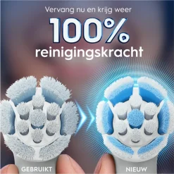6x Oral-B Opzetborstels iO Gentle Care Wit 6 stuks