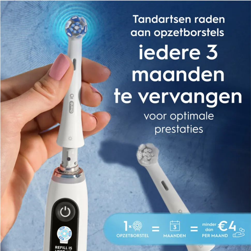 6x Oral-B Opzetborstels iO Ultimate Clean Wit 6 stuks