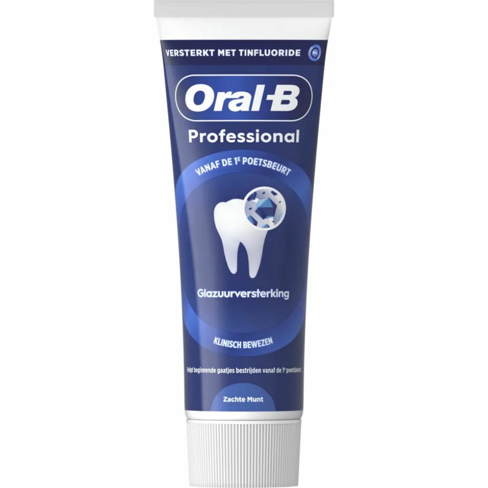 12x Oral-B Tandpasta Professional Glazuurversterkend Reiniging Munt 75 ml