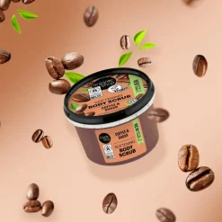 6x Organic Shop Body Scrub Brazilian Coffee 250 ml