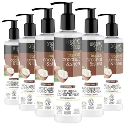6x Organic Shop Coconut & Shea Conditioner 280 ml