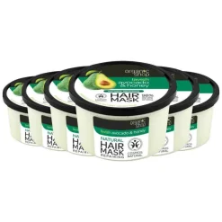 6x Organic Shop Haarmasker Avocado & Honey 250 ml