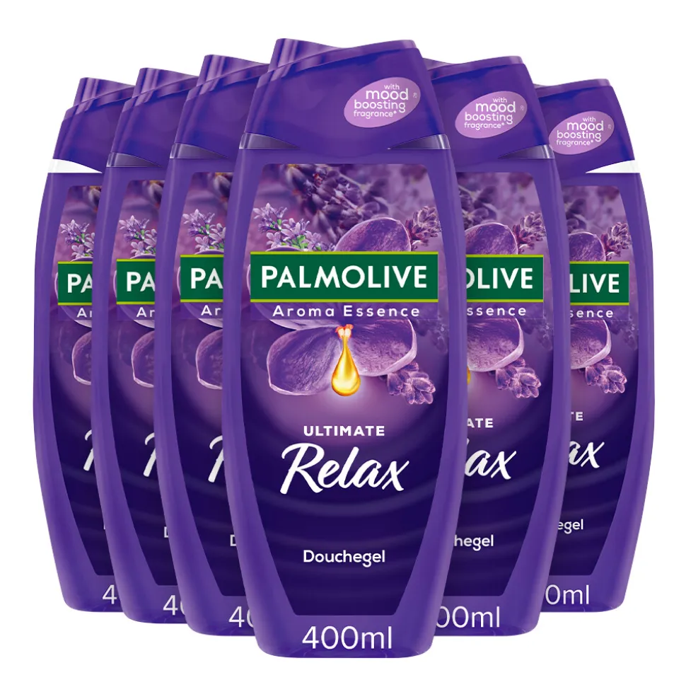 6x Palmolive Douchegel Aroma Essences Ultimate Relax 400 ml