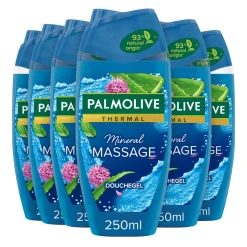 6x Palmolive Douchegel Thermal Mineral Massage 250 ml