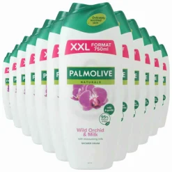 12x Palmolive Douchegel Wild Orchid&Milk 750 ml