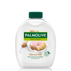 6x Palmolive Handzeep Navulling Naturals Amandel & melk 300 ml