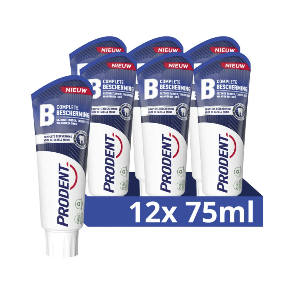 12x Prodent Tandpasta Complete Bescherming 75 ml