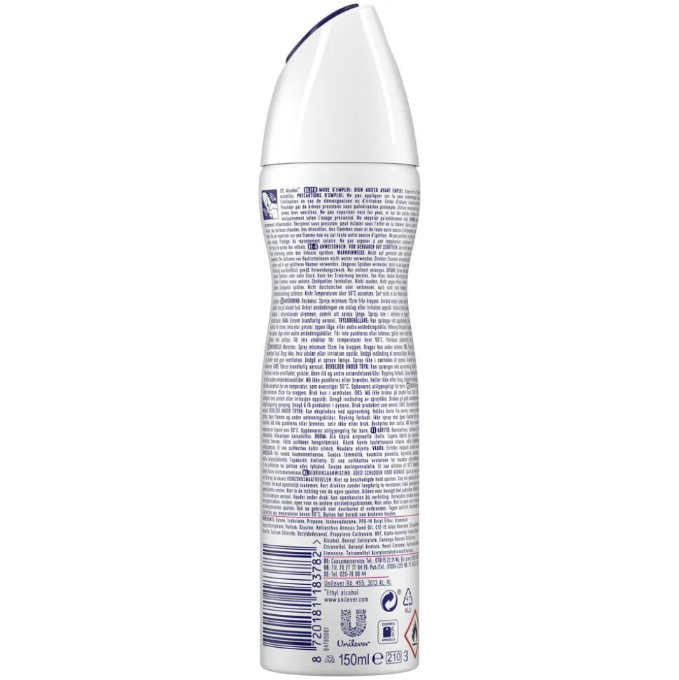 6x Rexona Deodorant Spray Advanced Protection Ultra Dry Biorythm 150 ml