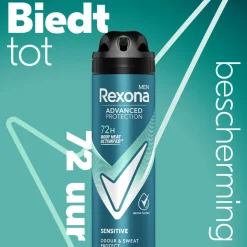 6x Rexona Men Deodorant Spray Advanced Protection Sensitive 150 ml