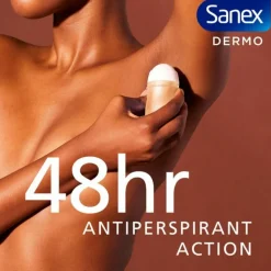 6x Sanex Deodorant Roller Dermo Sensitive 50 ml