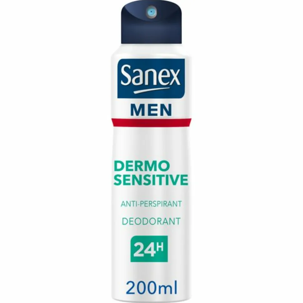 6x Sanex Deodorant Spray Men Sensitive 200 ml