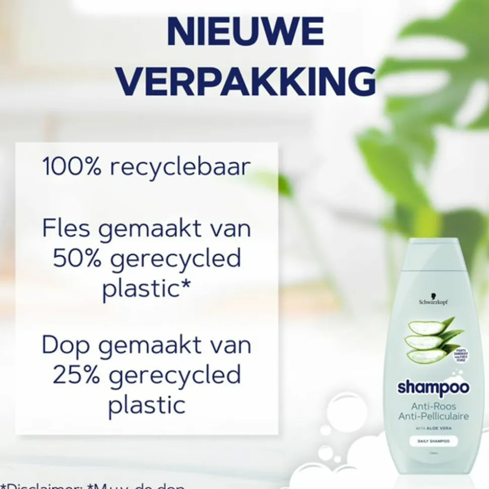 5x Schwarzkopf Anti-Roos Shampoo 400 ml