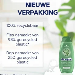 5x Schwarzkopf Shampoo Herbs & Volume 400 ml