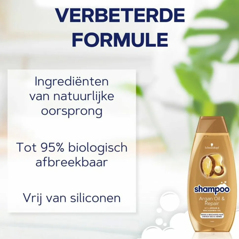 5x Schwarzkopf Shampoo Oil Repair 400 ml