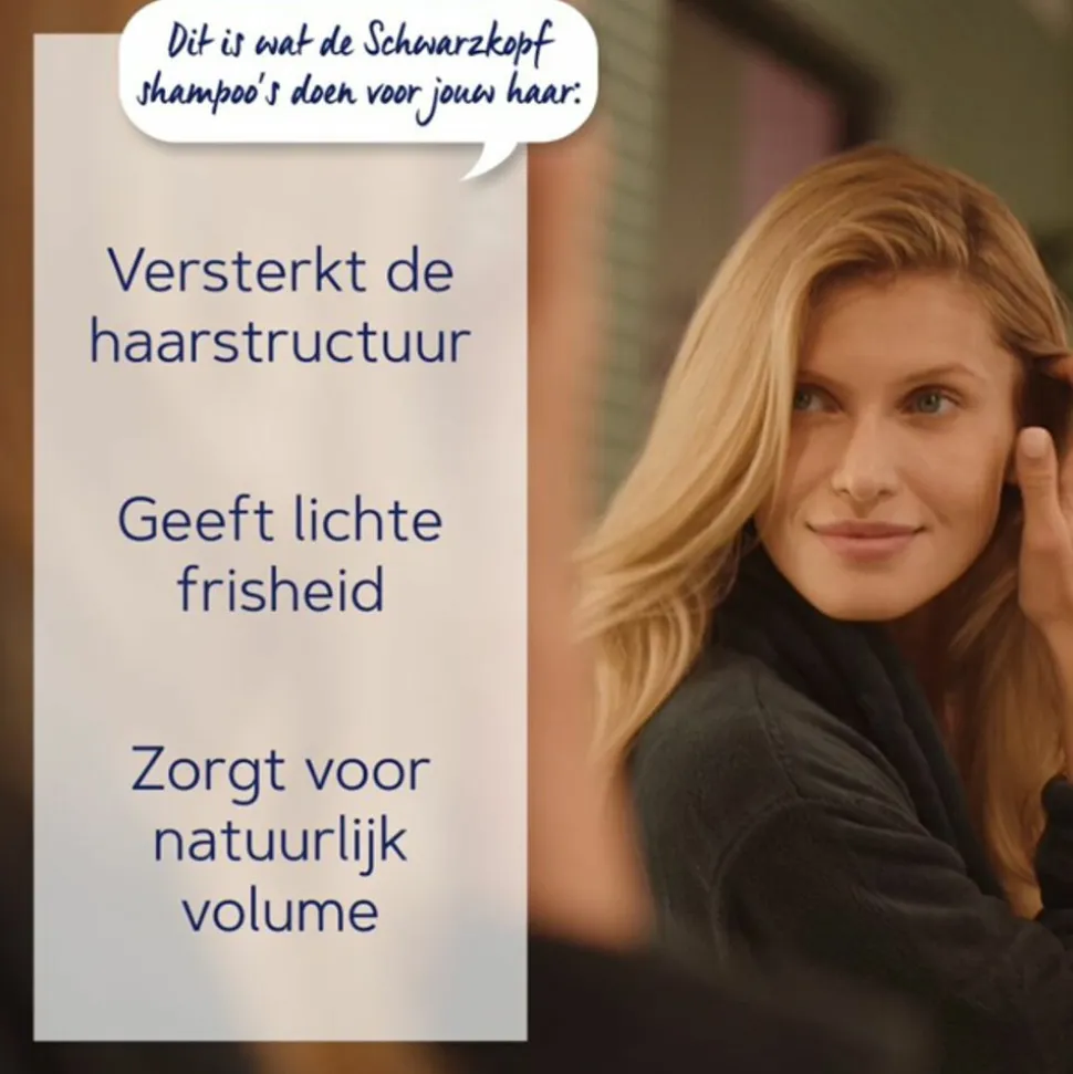 5x Schwarzkopf Zijde-Doorkammer Shampoo 400 ml