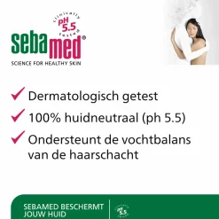 3x Sebamed Alle Dag Shampoo Pomp 1000 ml
