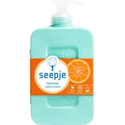 8x Seepje Handzeep Versgeperste Sinaasappel Geur 300 ml