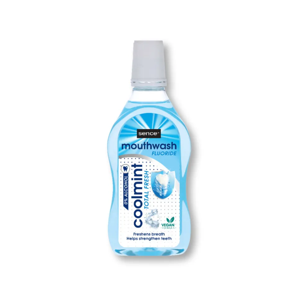 6x Sence Fresh Mondwater Coolmint 500 ml