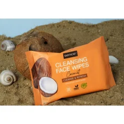 6x Sence Gezichtsreinigingsdoekjes Coconut 20 stuks