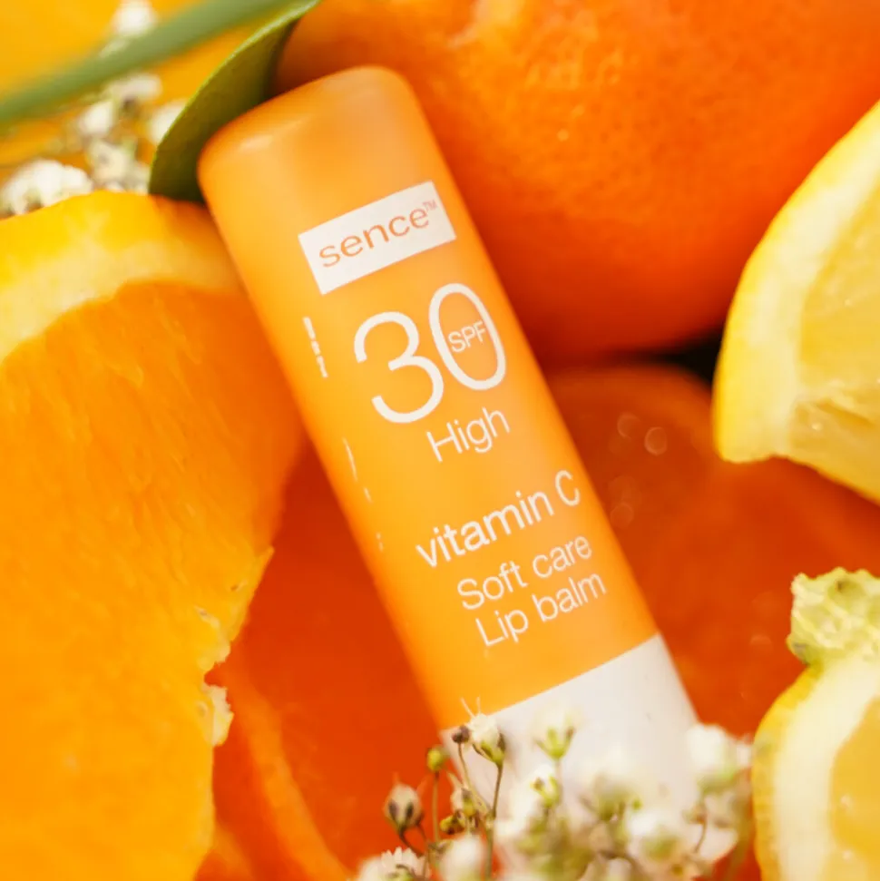 6x Sence Lippenbalsem Vitamine C met SPF 30