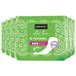6x Sence Maandverband Normaal Zonder Vleugels 12 stuks