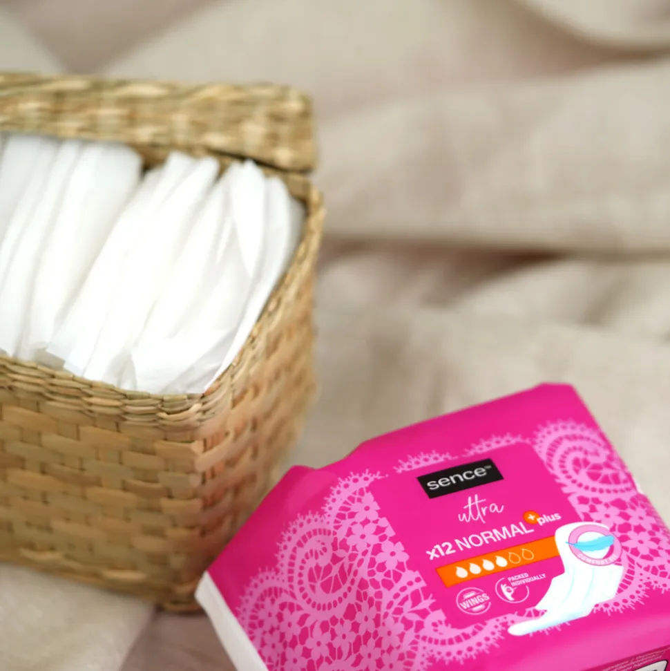 6x Sence Maandverband Normaal Plus 12 stuks
