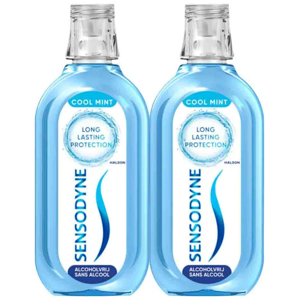 2x Sensodyne Mondwater Fresh & Cool 500 ml