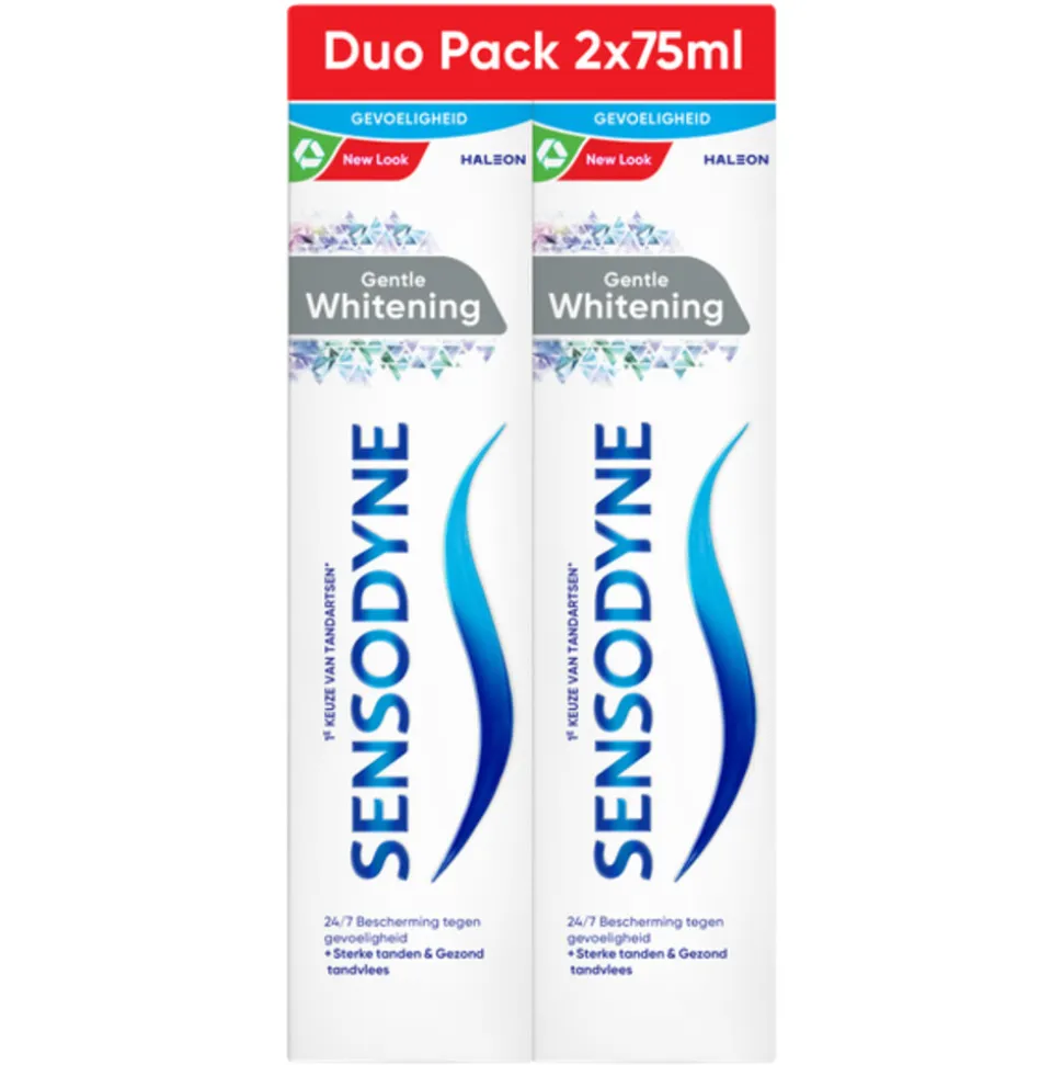 6x Sensodyne Tandpasta Gentle Whitening Duo 2 x 75 ml