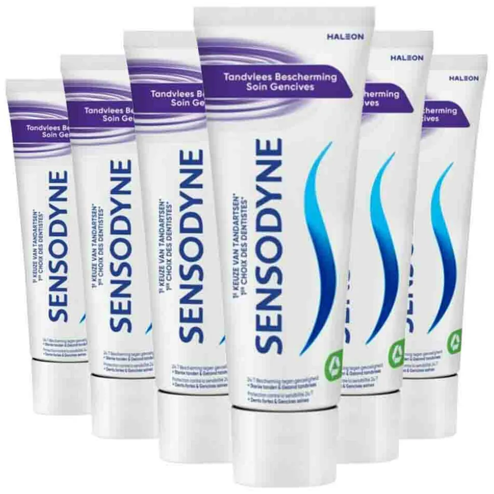 6x Sensodyne Tandpasta Gum Protection 75 ml