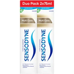6x Sensodyne Tandpasta MultiCare Duo 2 x 75 ml