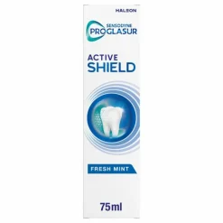 6x Sensodyne Tandpasta ProGlasur Active Shield Fresh Mint 75 ml
