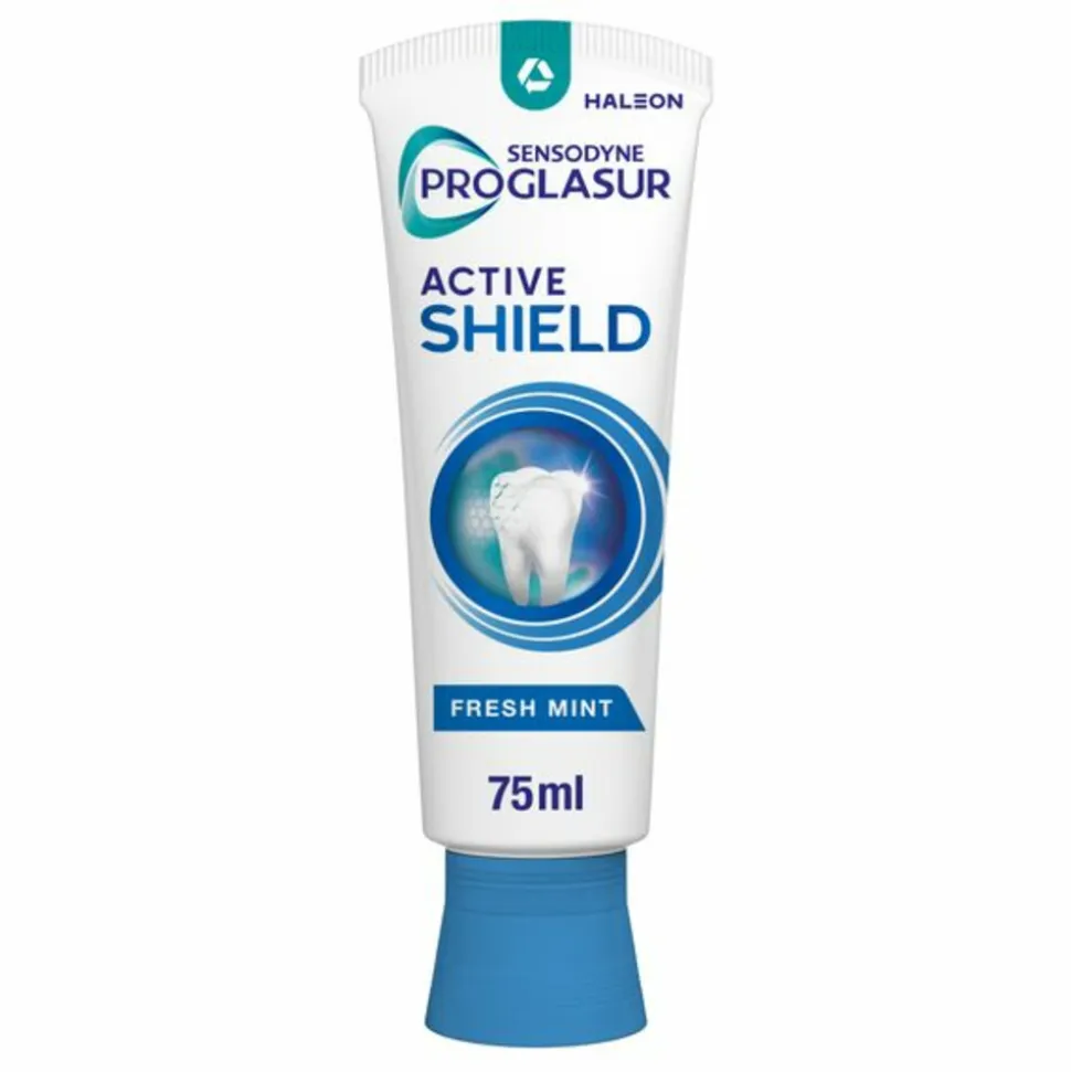 6x Sensodyne Tandpasta ProGlasur Active Shield Fresh Mint 75 ml