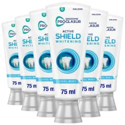 6x Sensodyne Tandpasta ProGlasur Active Shield Whitening 75 ml