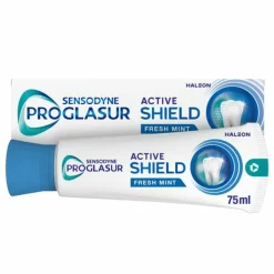 3x Sensodyne Tandpasta ProGlasur Active Shield Fresh Mint 75 ml