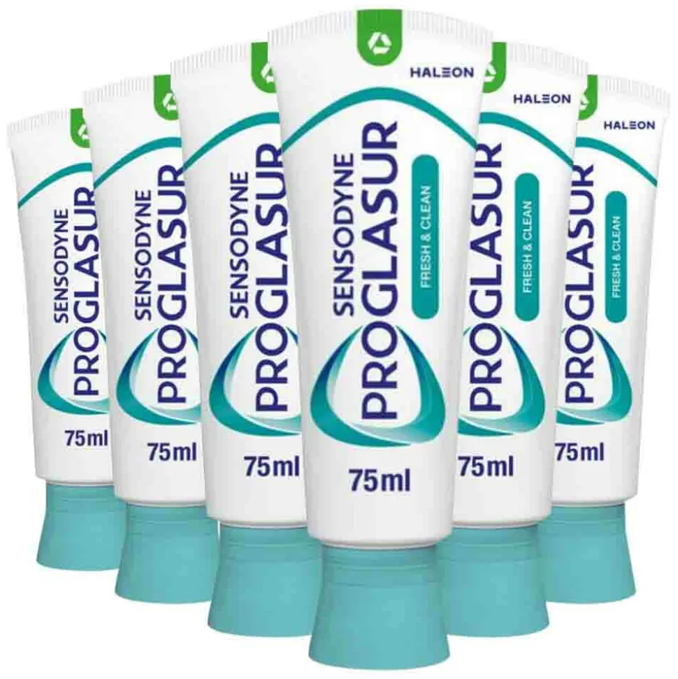 6x Sensodyne Tandpasta ProGlasur Multi-Action Fresh & Clean 75 ml
