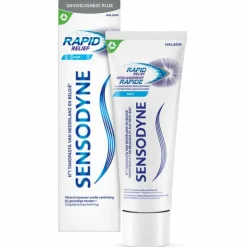 6x Sensodyne Tandpasta Rapid Relief Mint 75 ml