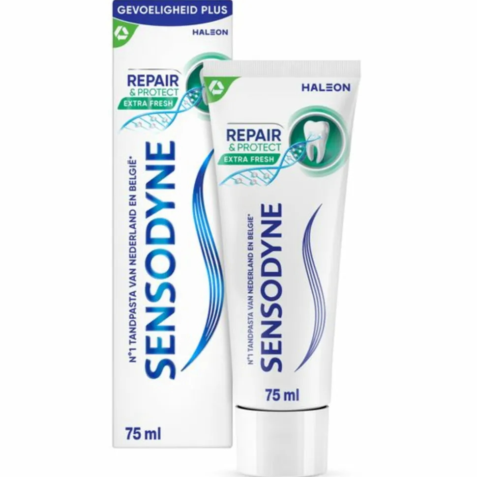 6x Sensodyne Tandpasta Repair & Protect Extra Fresh 75 ml