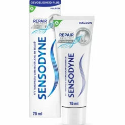 3x Sensodyne Tandpasta Repair & Protect Whitening 75 ml