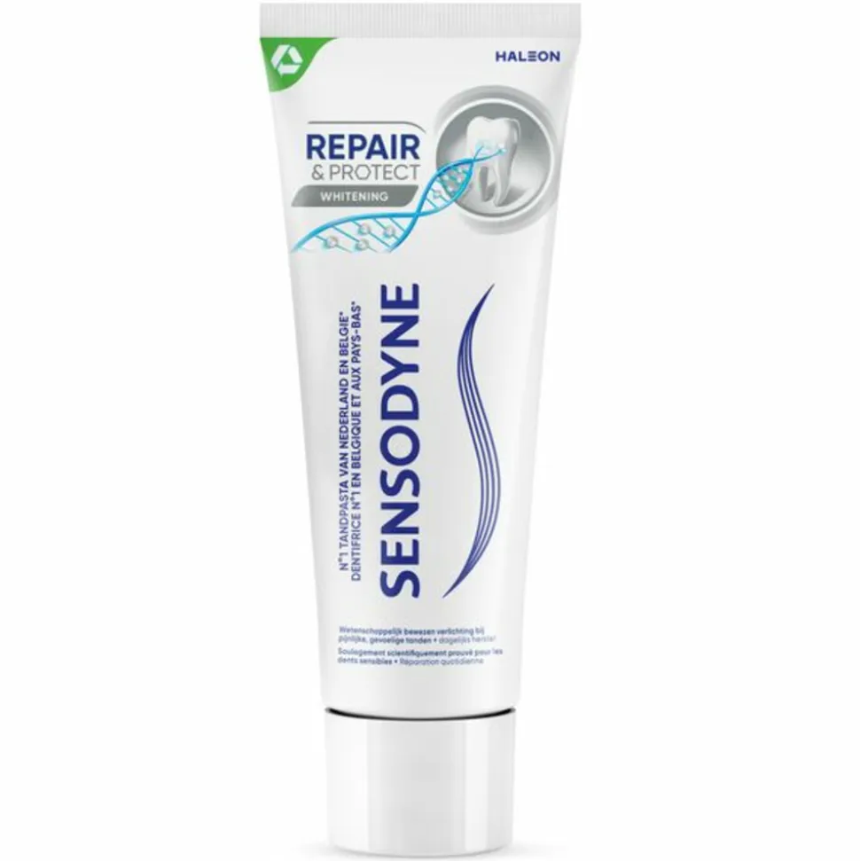 3x Sensodyne Tandpasta Repair & Protect Whitening 75 ml