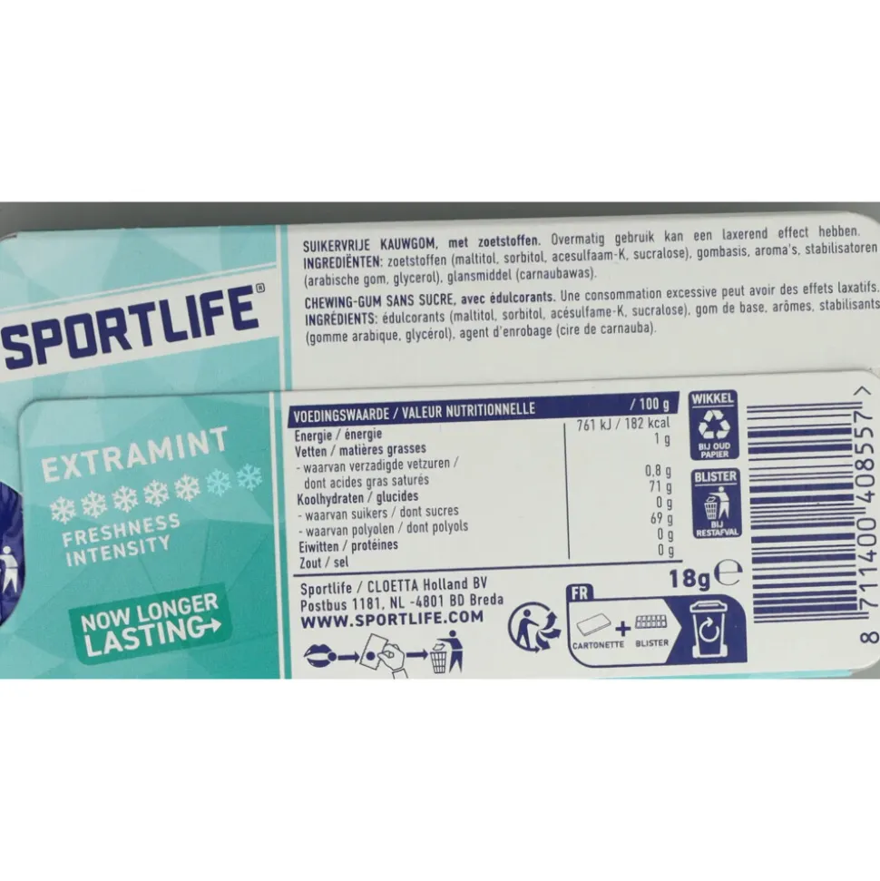 48x Sportlife Extra Mint 12 stuks