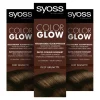 3x Syoss Color Glow Kleuropfrisser Deep Brunette 100 ml