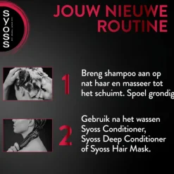 6x Syoss Color Shampoo 440 ml