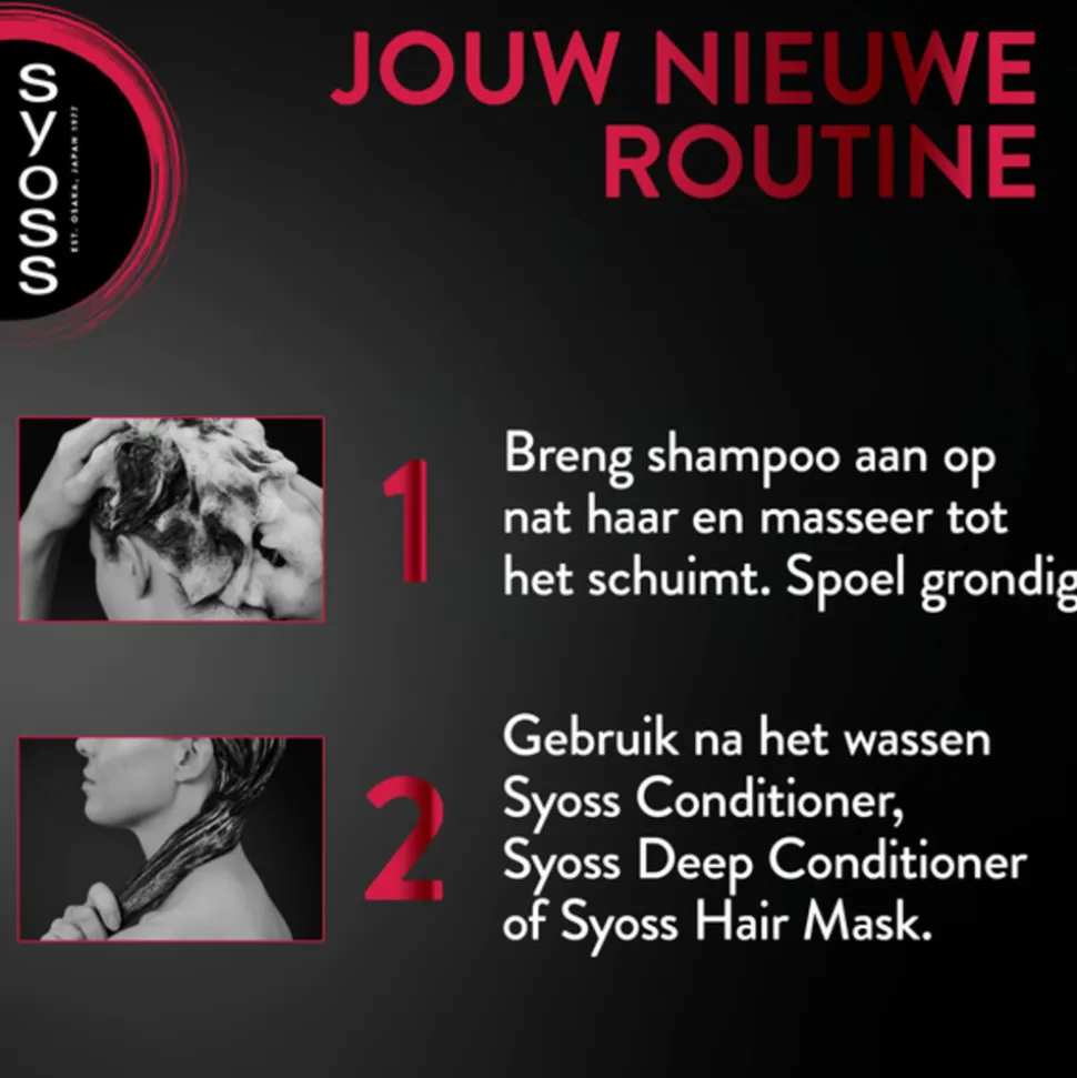 6x Syoss Color Shampoo 440 ml