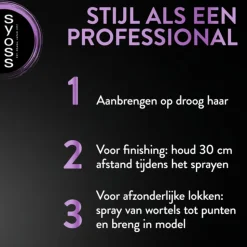 6x Syoss Fullness Haarspray 300 ml