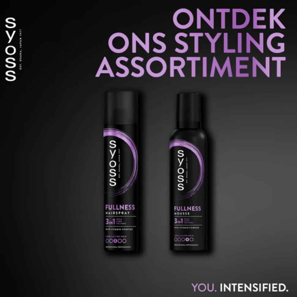 6x Syoss Fullness Haarspray 300 ml