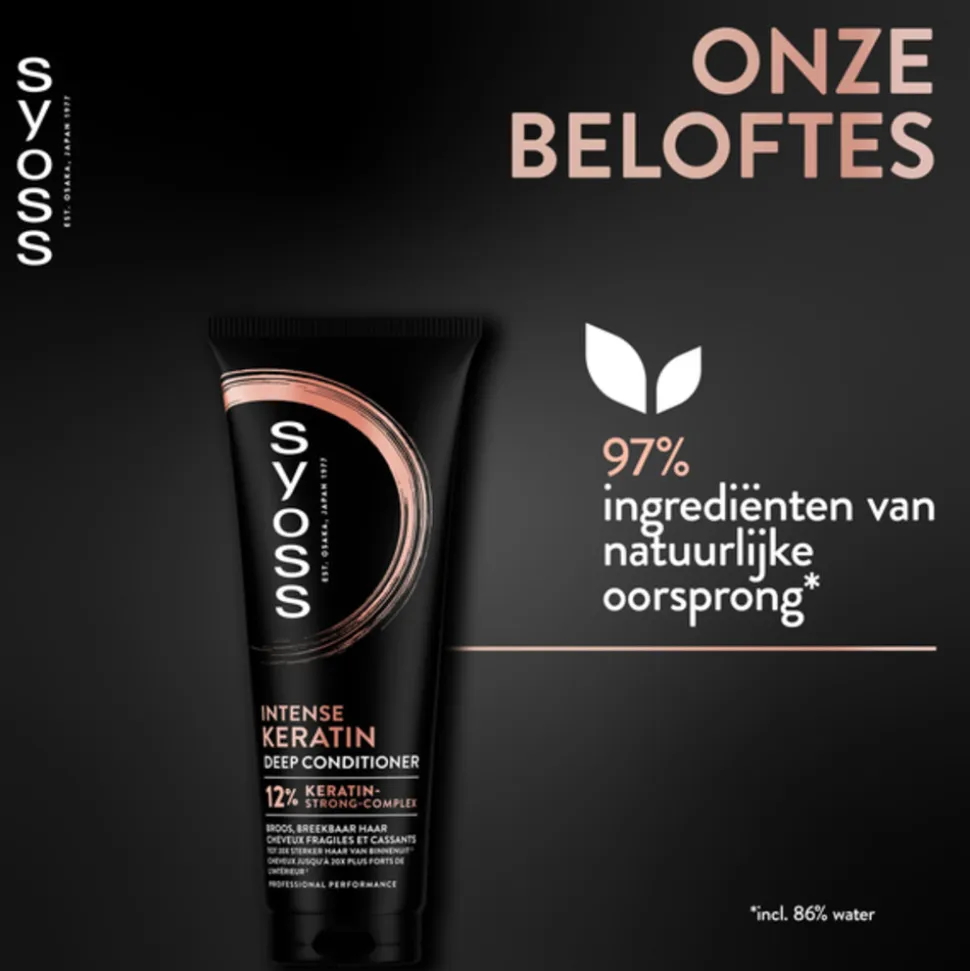 6x Syoss Keratin Conditioner 250 ml