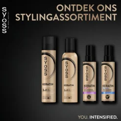 6x Syoss Keratin Heatprotection Spray 200 ml