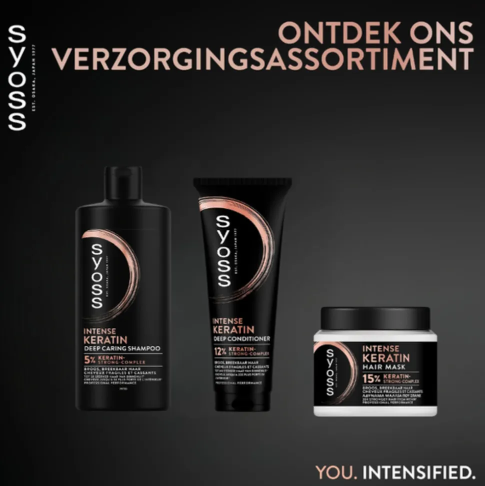6x Syoss Keratin Shampoo 440 ml