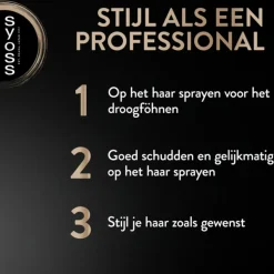 6x Syoss Keratin & Volume Heatprotection Spray 200 ml